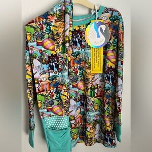 Sugar Swan size 5 Universal Studios and Multicolor long sleeve top and pants 🎢🎢💛
